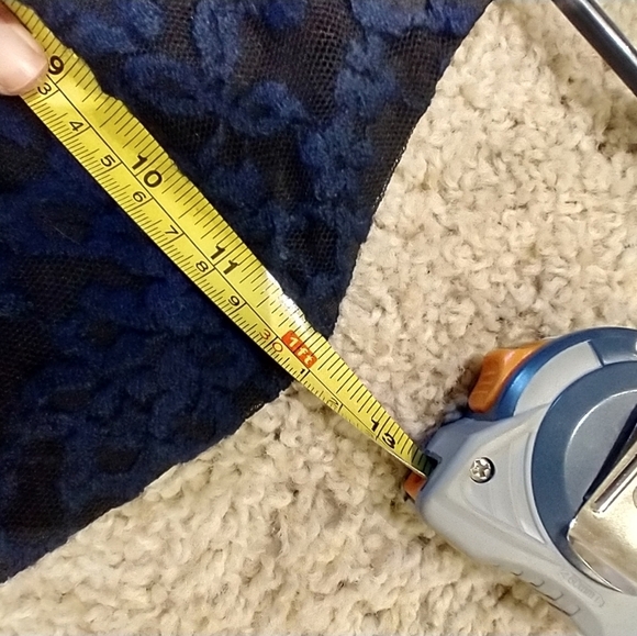 Alice + Olivia Navy Lace Maxi Dress - Picture 12 of 15